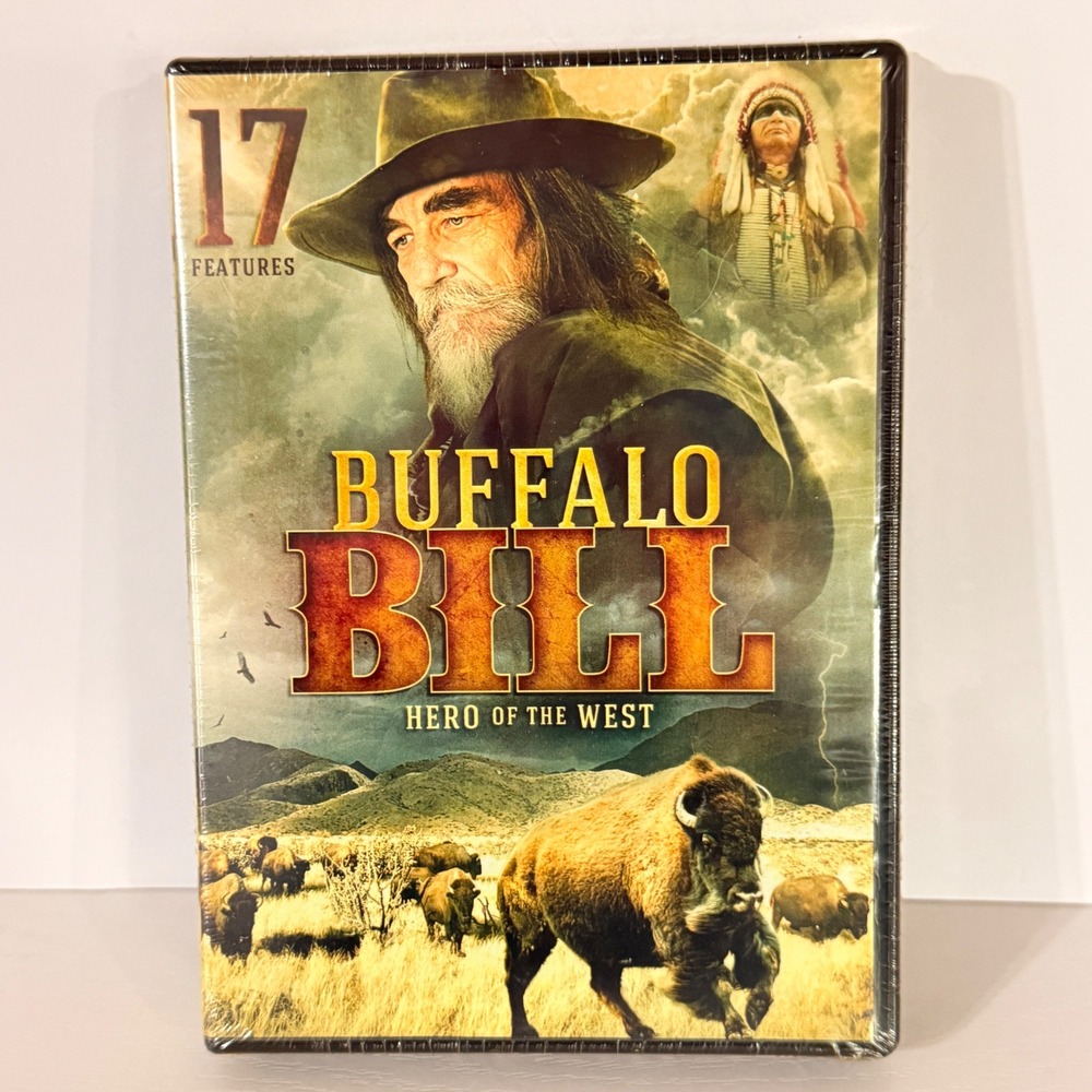 Buffalo Bill Hero of the West DVD 17 Features Collection Echo Bridge New Sealed